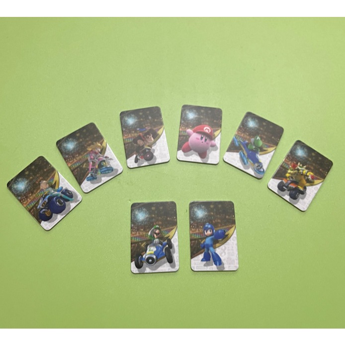 อมิโบการ์ดเกมส์ Amiibo 20pcs ใบกล่องเหล็ก Mario Kart 8 Deluxe NintendoSwitch / Wii U with Card Holder