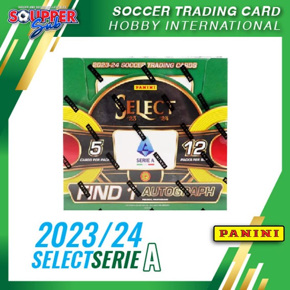 2023/2024 panini select serie a soccer hobby international