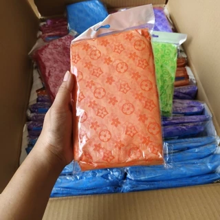 เสื้อกันฝน (ลายดอกจิก,พื้นสี) (ห่อใหญ่ ) 12 ตัว