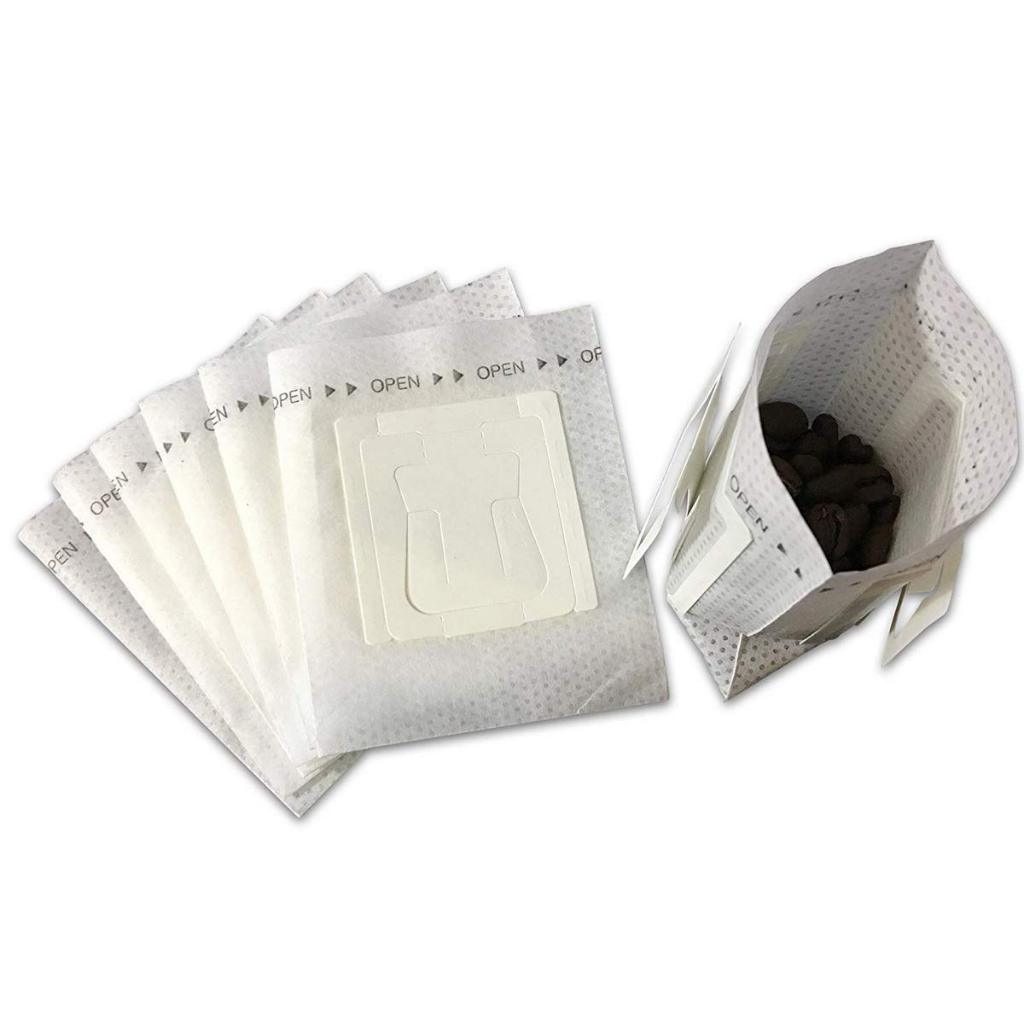 🔥ส่งฟรี🔥 50ซอง ถุงดริปกาแฟ ถุงกรองกาแฟดริป แบบมีหูแขวน Drip Coffee Filter Bag ถุงกรองกาแฟแบบใช้แล้วทิ้งแพค ถุงกรองกาแฟแบ - รูปที่ 2