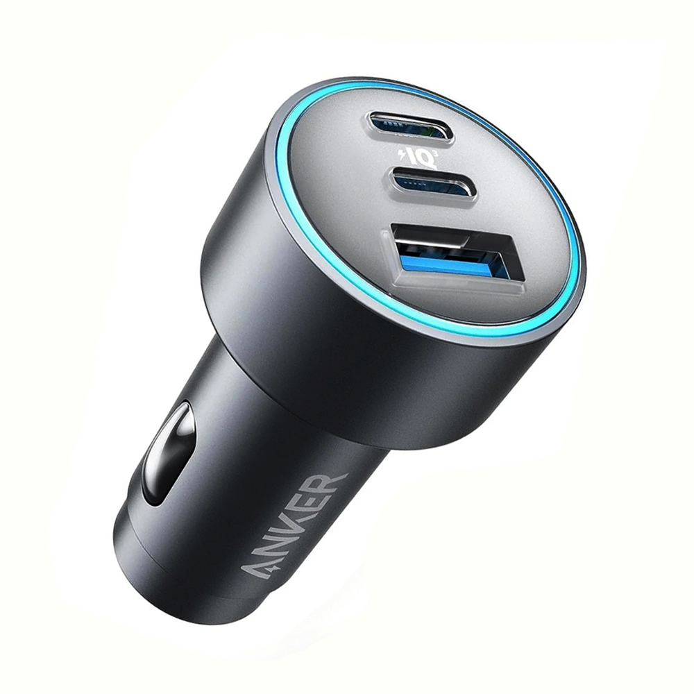 Anker Car Charger 67W 323 ที่ชาร์จเร็วในรถ 3 เครื่อง ป้องกันอุณหภูมิเกินพิกัด A2736 Type C+USB A