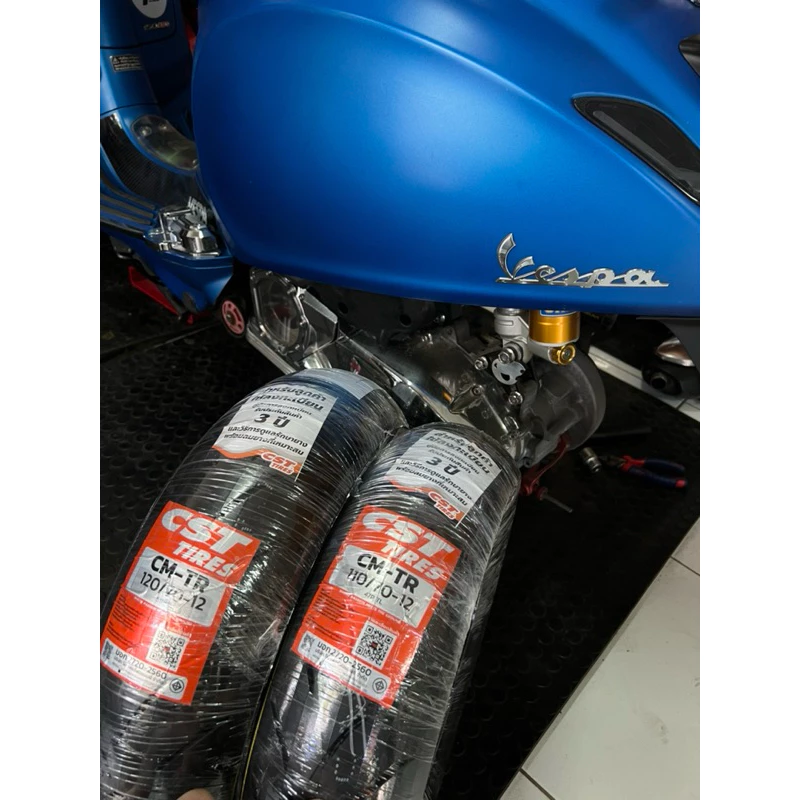 ยาง CST CM-TR ขอบ 12 สำหรับ Vespa / Lambretta / Grand Filano thumbnail 10