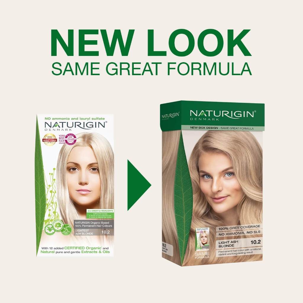 [ซื้อ2ชิ้นรับหวีไม้ไผ่ฟรี1ชิ้น]Naturigin เนเชอริจิ้น ครีมเปลี่ยนสีผม พร้อมบำรุง ส่วนผสมจากธรรมชาติ
