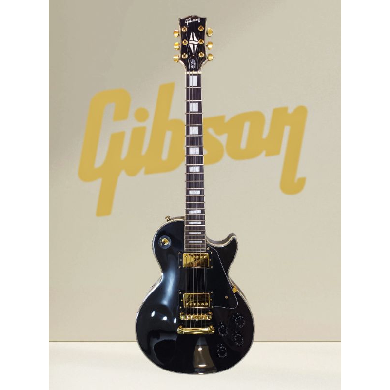 Gibson Lespaul custom ( กีต้าร์ไฟฟ้ากิ๊บสัน เลสพอล ) 🔥สินค้าพร้อมจัดส่งในไทย Electric guitar gibson 