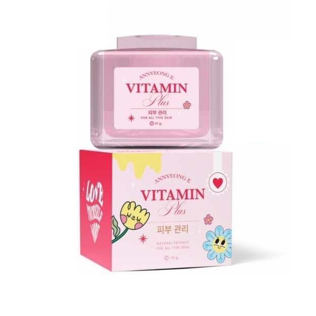 ครีมอันยองอี วิตามิน พลัส Annyeong E Vitamin Plus ขนาด 10 กรัม