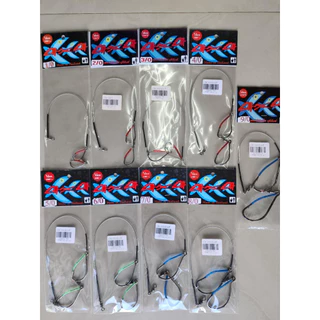 (ส่งทุกวัน) ชุดเบ็ดตกปลาช่อน ชะโด สำเร็จพร้อมตก ใช้ตัวเบ็ดมัสตาร์ด แข็ง คม 4X4