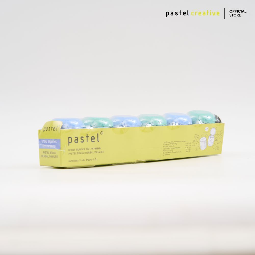 PASTEL HERBAL INHALER ORIGINAL 5 G. แบบแพ็ค