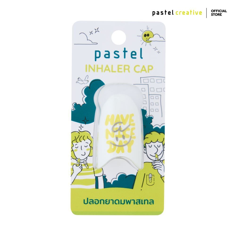 Pastel Inhaler Cap Clip
