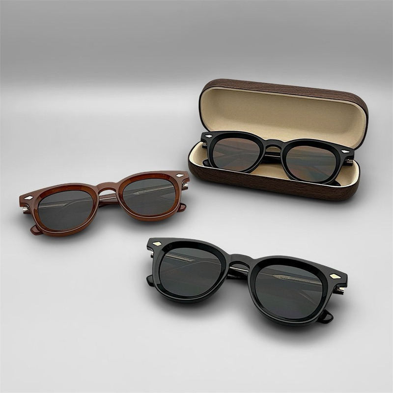 แว่นตากันแดด CANAAN งานสไตล์ญี่ปุ่น กรอบหนา ดีเทลสวย