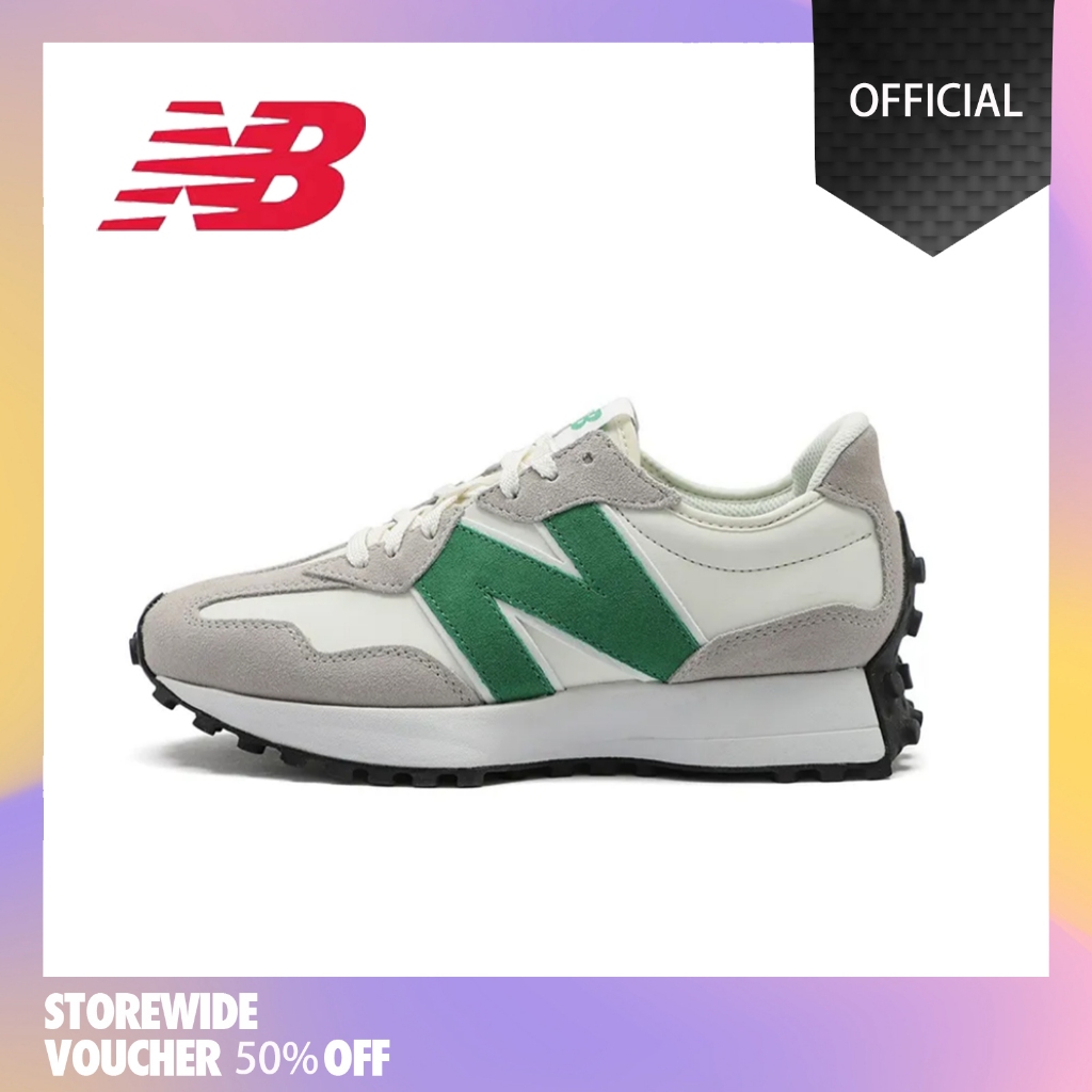สินค้าอย่างเป็นทางการ New Balance NB 327 รองเท้ากีฬาสำหรับบุรุษและสตร