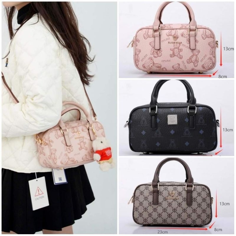 กระเป๋าสะพายข้างทรงขนมปัง น้องหมี🐻GUOO BEAR🐻