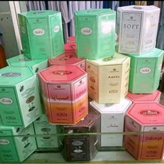 นำ้หอมอาหรับ(อัลรีฮับ)แท้ ยกกล่อง ขนาด 6ml.