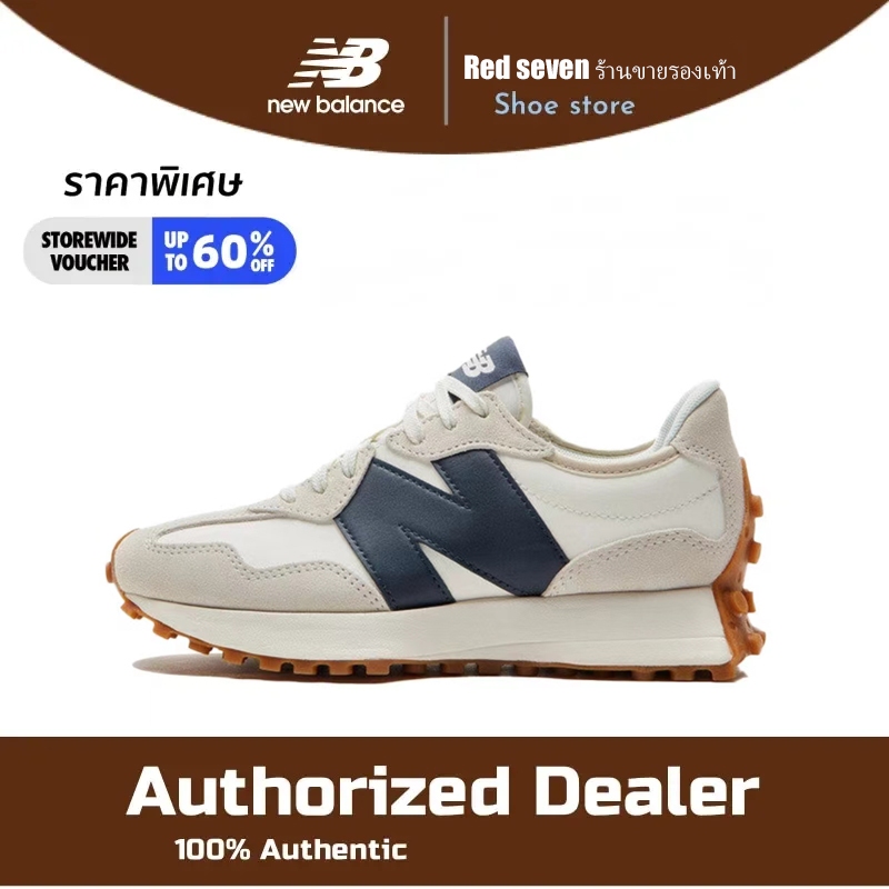 (ของแท้ 100%) สมดุลใหม่ NB327KB แนะนำ ระบายอากาศป้องกันการลื่นไถลทนต่อการสึกหรอรองเท้ากีฬาลำลอง