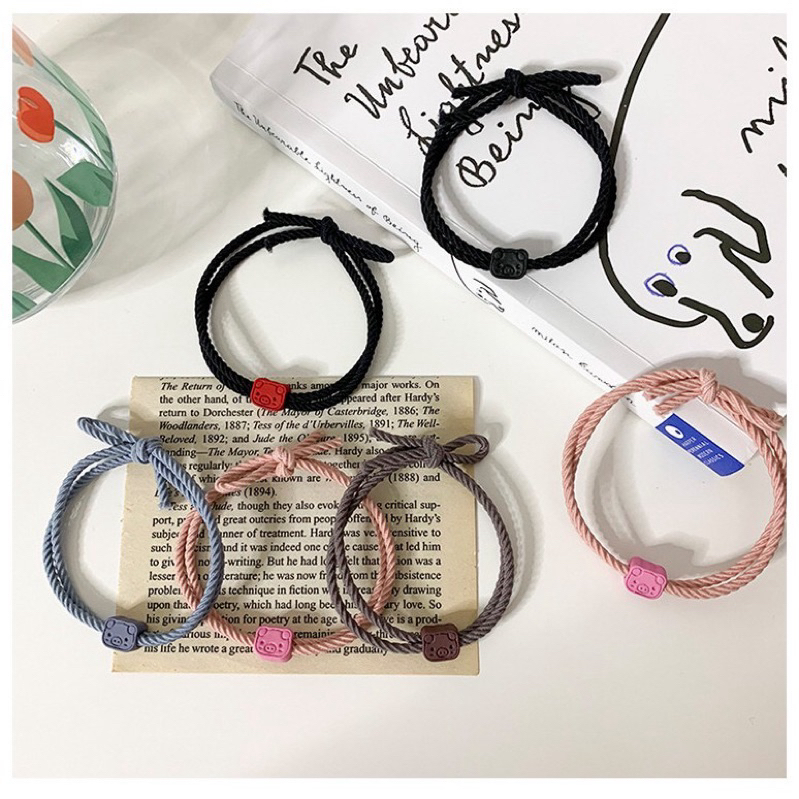 ยางรัดผมแมวน้อยน่ารัก คละสี 1ชิ้น