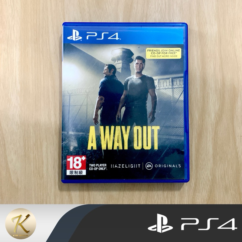 แผ่นเกมส์ PS4 : A Way Out📍English (มือ2) สินค้าพร้อมจัดส่ง