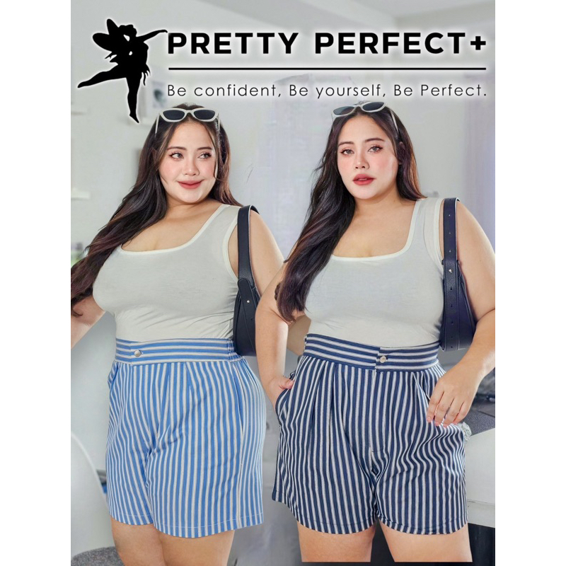 High Waisted Short Jeans กางเกงยีนส์ขาสั้นเอวสูงไซส์ใหญ่ เอว 36-56”