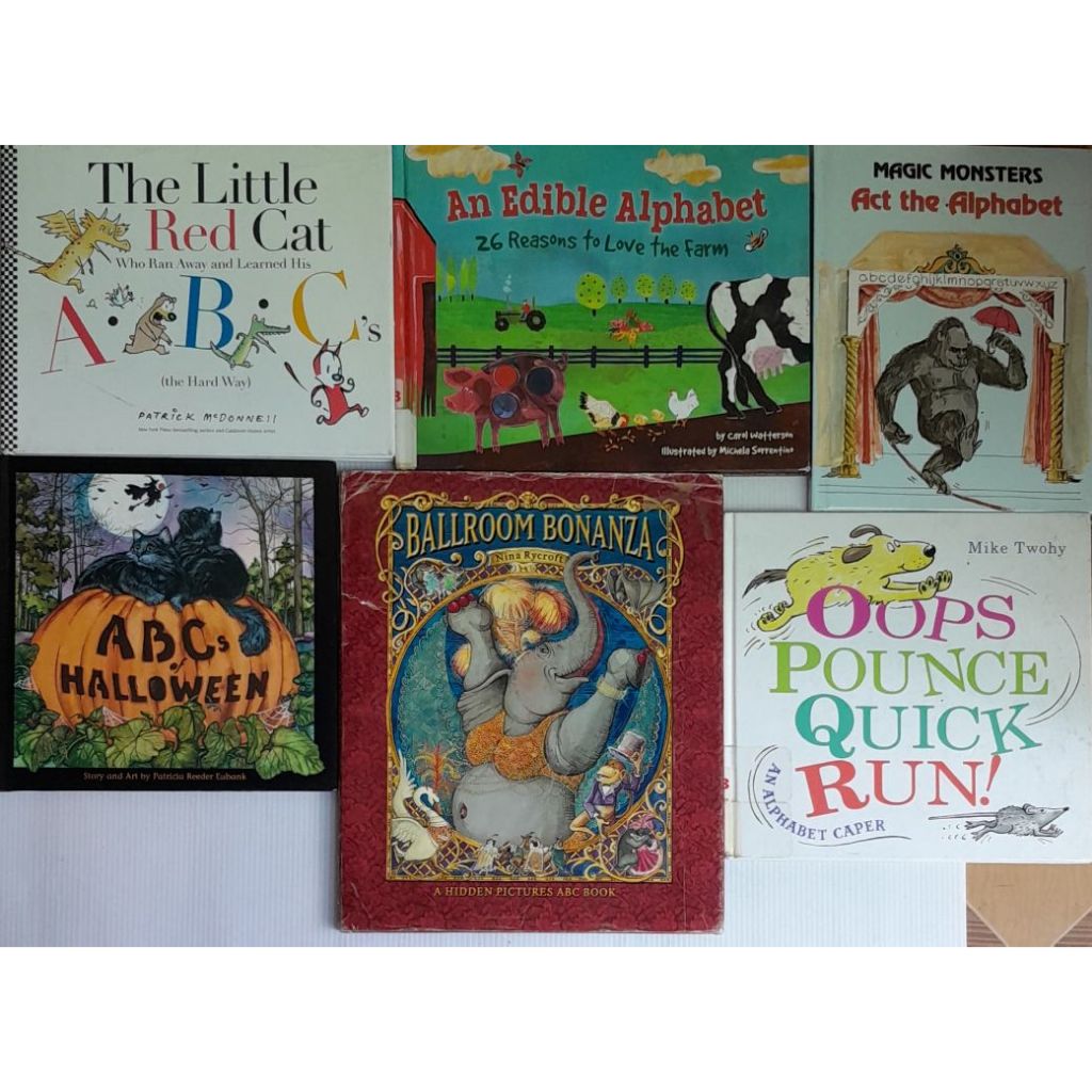 ph4 ABC Picture Book หนังสือมือสอง ปกแข็ง