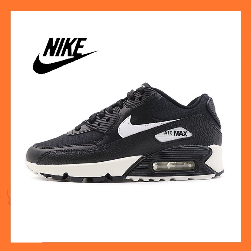 โปรโมชั่นในราคาต่ำ Nike Air Max 90 รองเท้าผ้าใบ ใส่ได้ทั้งผู้หญิง&ผู้ช้าย