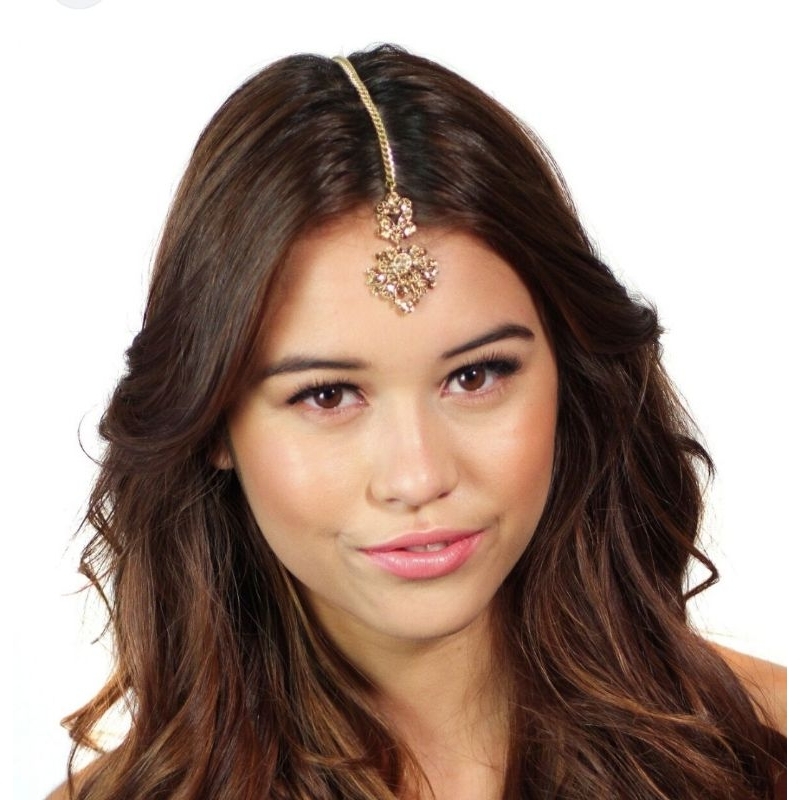เครื่องประดับหน้าผากติกก้า เครื่องประดับผม tikka forehead accessories hair accessories