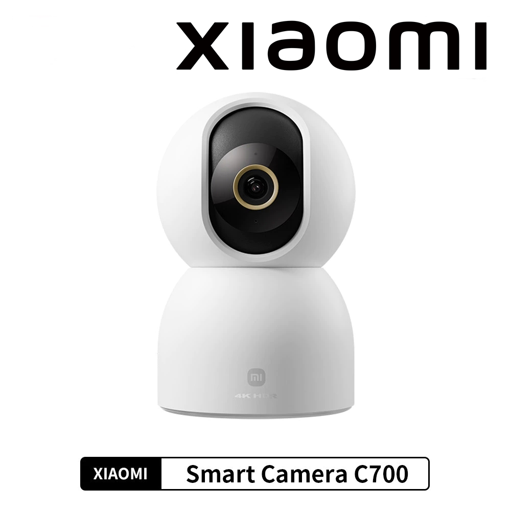 Xiaomi Smart Camera C700 4K 8MP กล้องวงจรปิด 4K Ultra-HD ด้วยชิป AI การติดตามการเคลื่อนไหวของมนุษย์