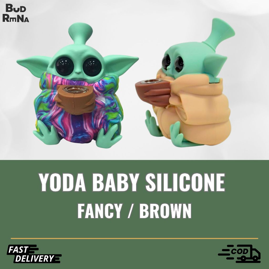 ส่งไว!! บ้องเบบี้โยดา บ้องซิลิโคน ขนาด 13 ซม. Yoda Baby Silicone
