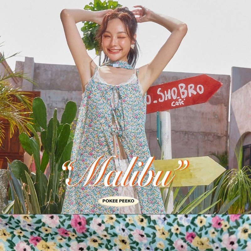 เดรส (ส่งต่อมือ2) แบรนด์ pokee peeko