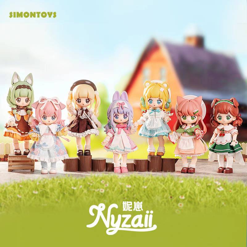 [พร้อมส่ง/แยกตัว] โมเดล Ninizee Dream Town Series / Nyzaii BJD สินค้าลิขสิทธิ์แท้ ***สุ่ม 1 กล่อง/1 ตัวละคร*** simontoys