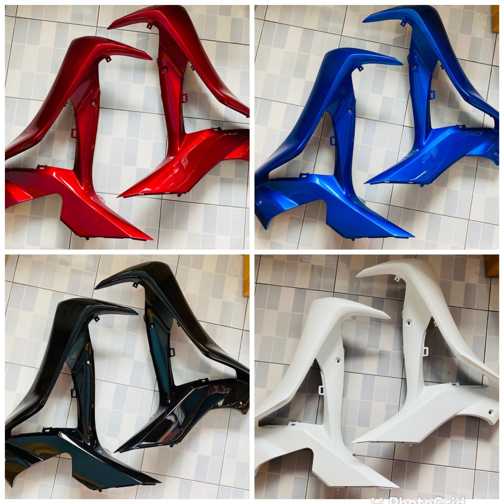 (FISHO) บังลม ฝาครอบข้างตัวถัง Wave 125i เวฟ 125i ปลาวาฬ (ปี 2012-2017) (ราคาต่อคู่) (มี 4 สี)