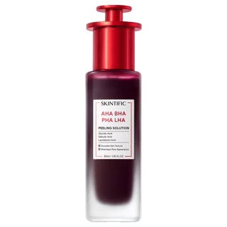 SKINTIFIC - AHA BHA PHA LHA Peeling Solution (30ml.) สคินทิฟฟิค เอเฮชเอ บีเฮชเอ พีเฮชเอ แอลเฮชเอ พีลลิ่ง โซลูชั่น