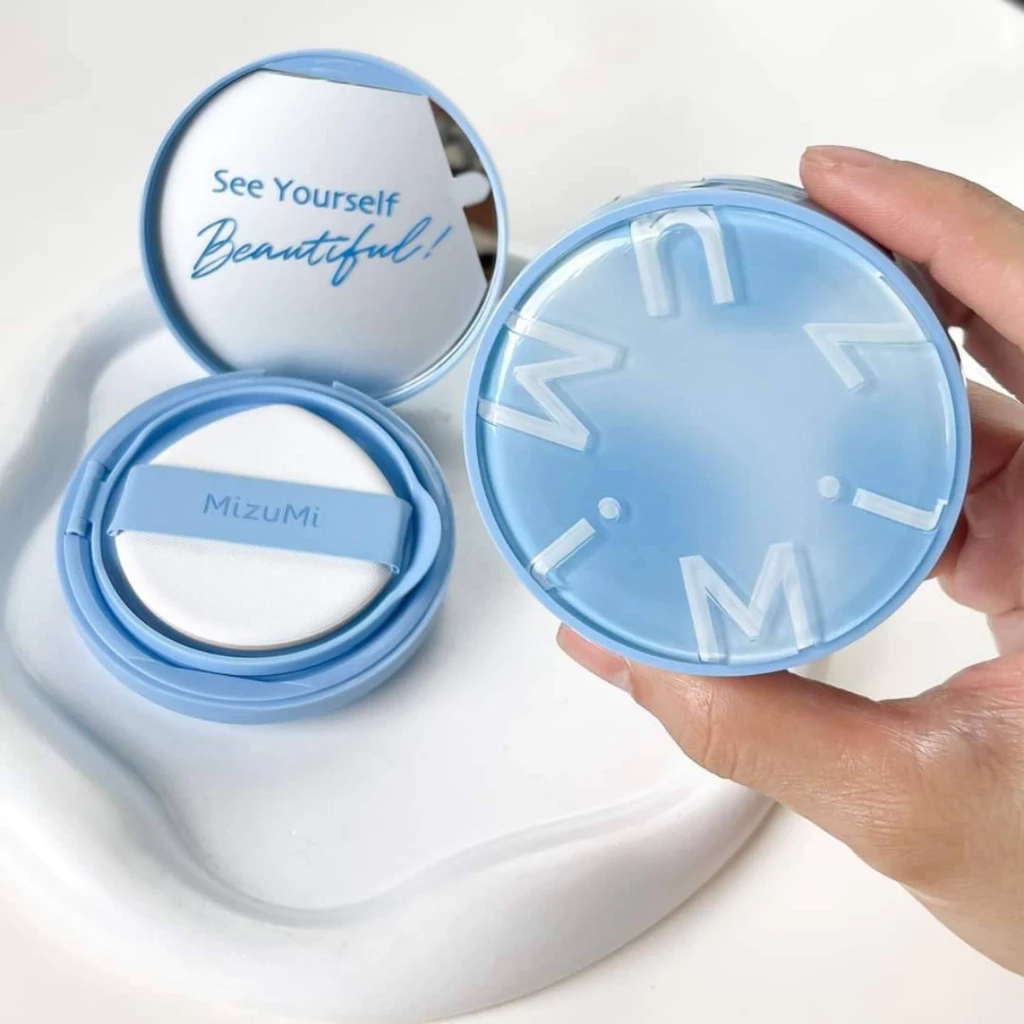 มิซึมิ ฟิลเตอร์ เอฟเฟกต์ แอรี่ สกินแคร์ คุชชั่น MizuMi Filter Effect Airy Skincare Cushion SPF50+ PA++++ 15g. thumbnail 9
