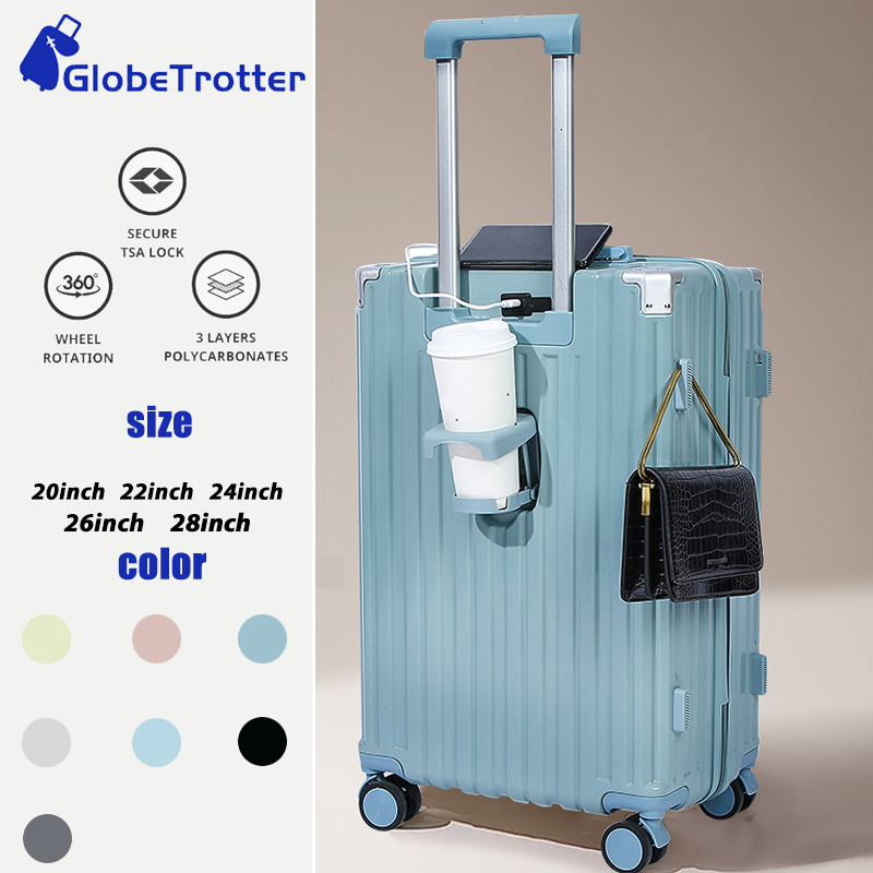 FASHION BUTLE กระเป๋าเดินทาง 20/22/24/26/28 นิ้ว Suitcase | USB ชาร์จ / รหัสผ่านล็อค / ความจุขนาดใหญ่ baggage luggage