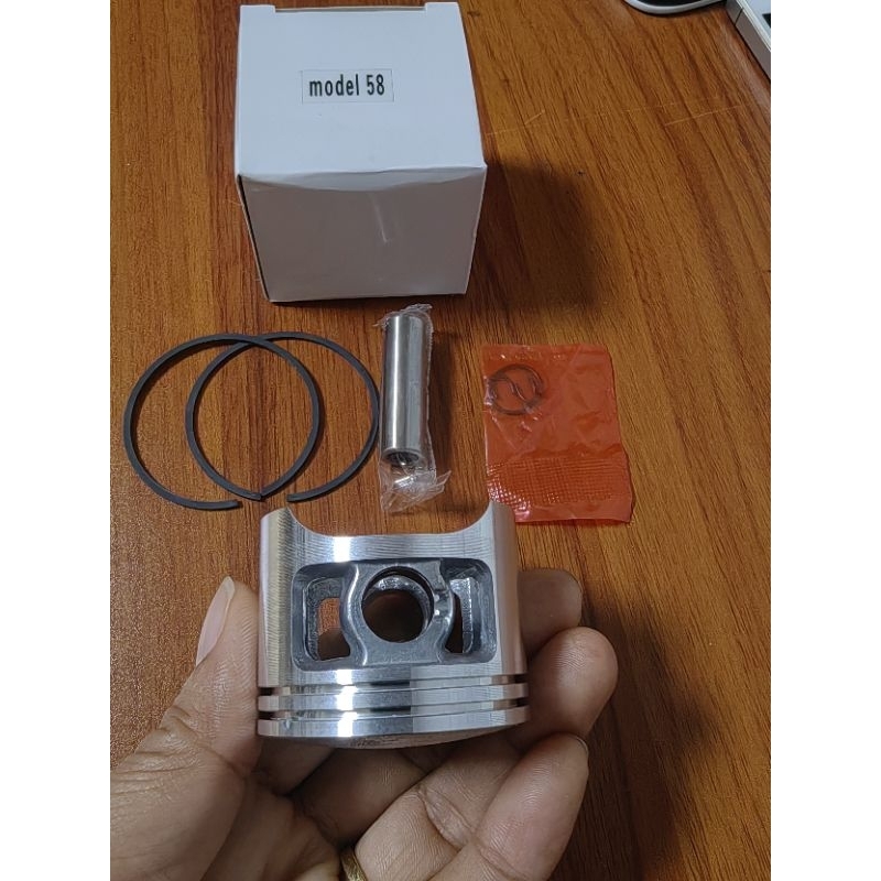 M51 ลูกสูบ 45.2 5200 5800  ชุดลูกสูบ แหวน สลัก พร้อมใช้ เลื่อยยนต์5200 5800 รับประกันคุณภาพ