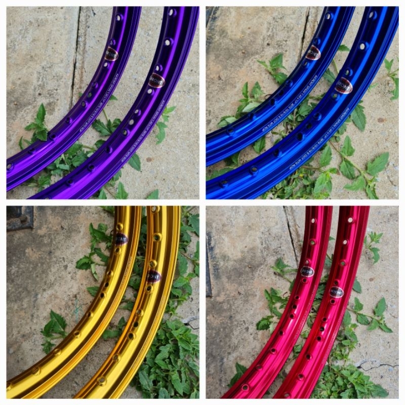 ล้อ Akront อาก้อน ขอบจิก ขอบเลเซอร์ตัวหนังสือ  1.4-17 ราคาต่อคู่