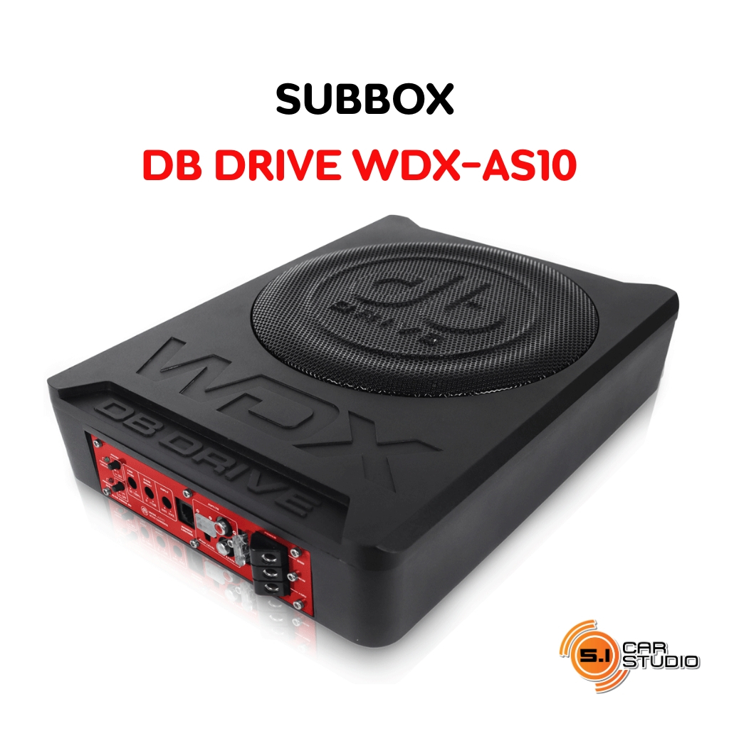 DB DRIVE WDX-AS10 Subbox 10" ซับบ๊อก 10 นิ้ว