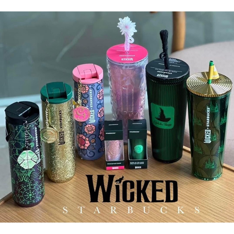 STARBUCKS + WICKED 🧙🏻‍♀️