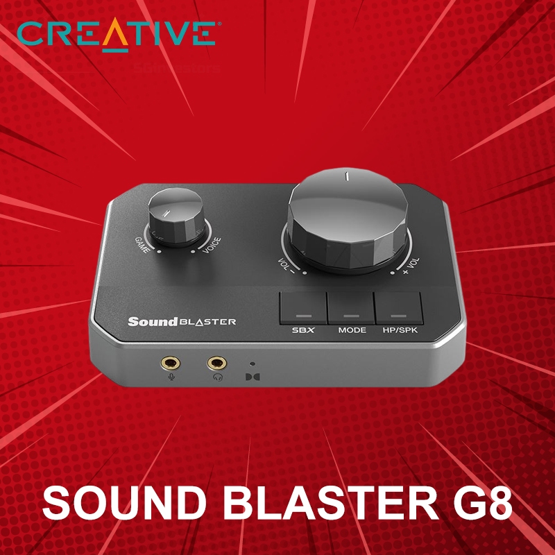 ซาวด์การ์ด Creative Sound Blaster G8 ประกันศูนย์ 1 ปี