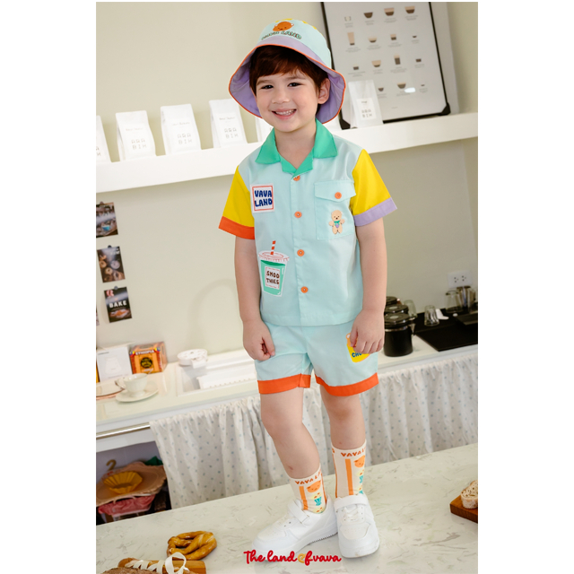 Thelandofvava VNYI1160 ชุดเซ็ตเด็กผู้ชาย PARFAIT ลิขสิทธิ์แท้จาก vava