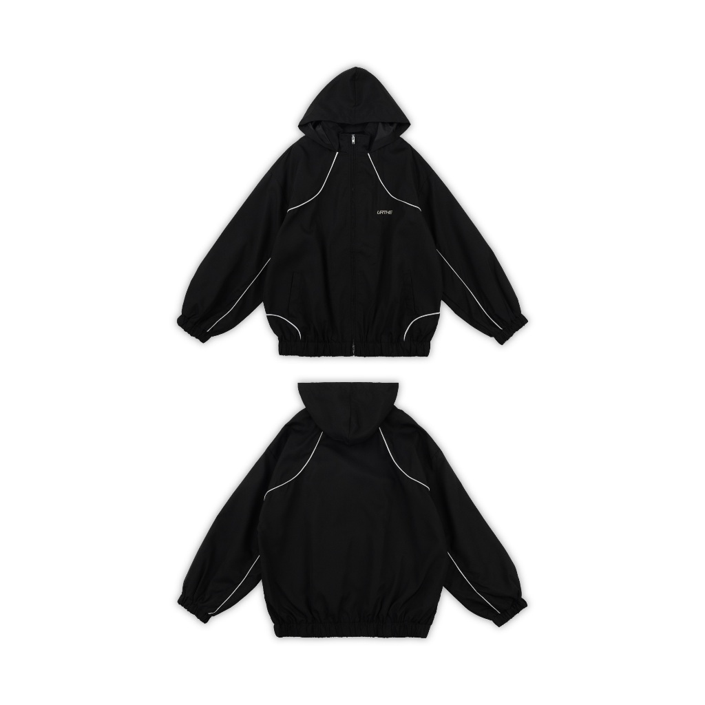 URTHE - เสื้อฮู้ด เเขนยาว Oversize รุ่น 3D HDL JK