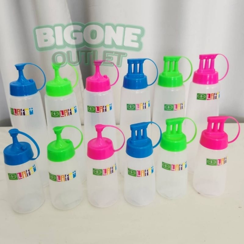 BigOne ขวดบีบซอส ขวดซอส แบบใส 780ML และ 300ML (1รู/3รู)