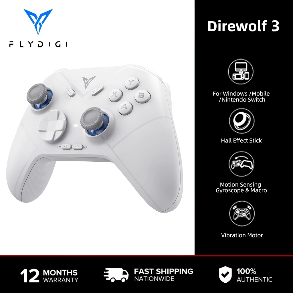 Flydigi Direwolf3 จอยเกมส์ Multi-Platform Controller รองรับ Android, PC, Steam, Nintendo