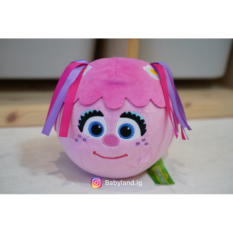 Gund Sesame Street Abby Chime Ball Plush Toy บอลกิจกรรมกุ๊งกิ๊ง