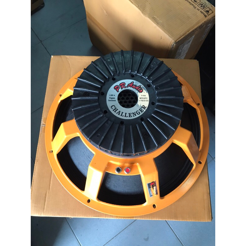 ดอกลำโพง18นิ้วโครงหล่อ PR Audio PR-18 220x25วอยซ์4นิ้ว4ชั้น 1200W