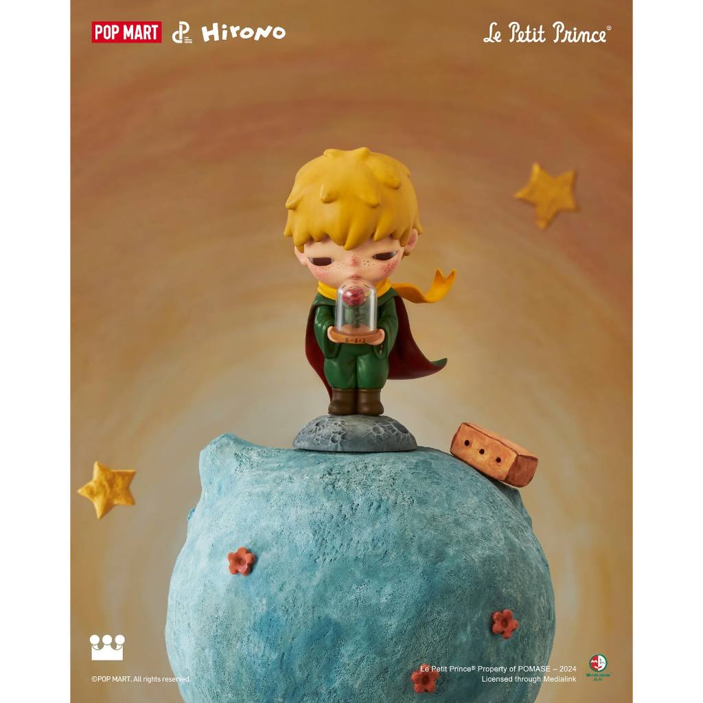 [จุ่มเดี่ยว] Hirono ×Le Petit Prince เจ้าชายน้อย V7 POPMART พร้อมส่ง