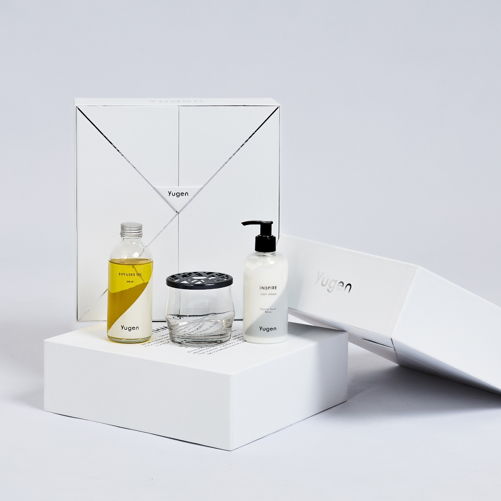 Yugen The Rhythm of Life Gift Set : Reed Diffuser 200 ml + Body Lotion