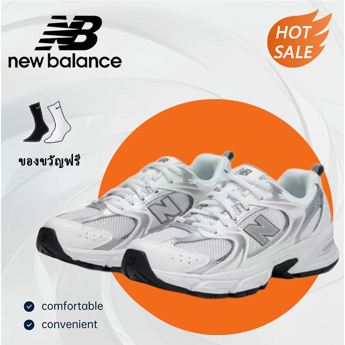 【ของแท้อย่างเป็นทางการ]】New Balance 530 AD กีฬาแบบสบาย ๆ แฟชั่นระบายอากาศได้สวมใส่กันลื่น