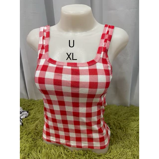 เสื้อกล้ามคอยูสั้นXL เอวลอย ผ้ายืดใส่สบายไม่ร้อน ใส่ได้ทุกโอกาส