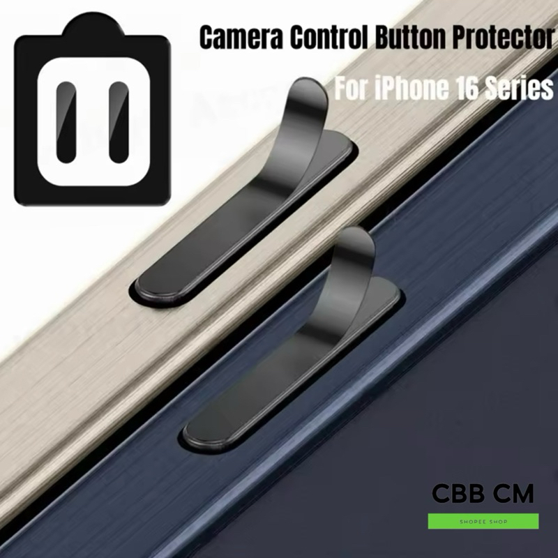 1ชุด2ชิ้น Camera Control Protector For iPhone 16 Series ฟิล์มกันรอยขีดข่วน ปุ่มควบคุมกล้องไอโฟน16