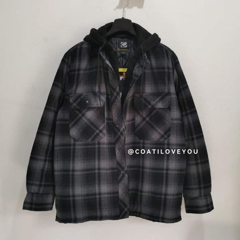BC OVER​SHIRT​ MEN'S​ HOODED​
