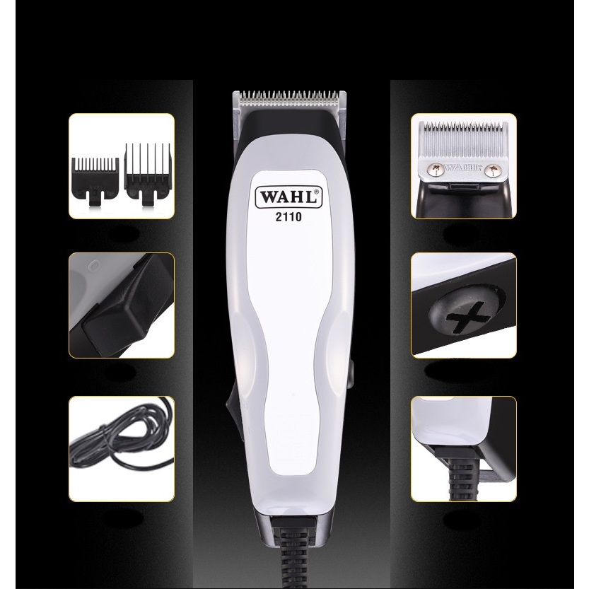 ปัตตาเลี่ยน WAHL 2110 Classic ของแท้100% อยู่ไทย มอเตอร์ไม่ร้อนไว เครื่องไม่ดัง ตัดผมเกลี้ยง ใบมีดแข็งแรง ลับคมให้พร้อม