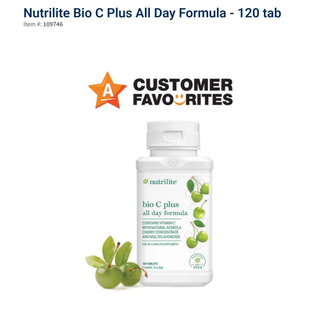 Amway Bio C Plus Nutrilte